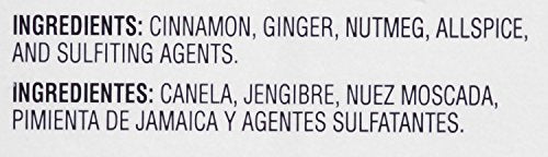 Closeup of McCormick Culinary Pumpkin Pie Spice blend highlighting cinnamon and nutmeg