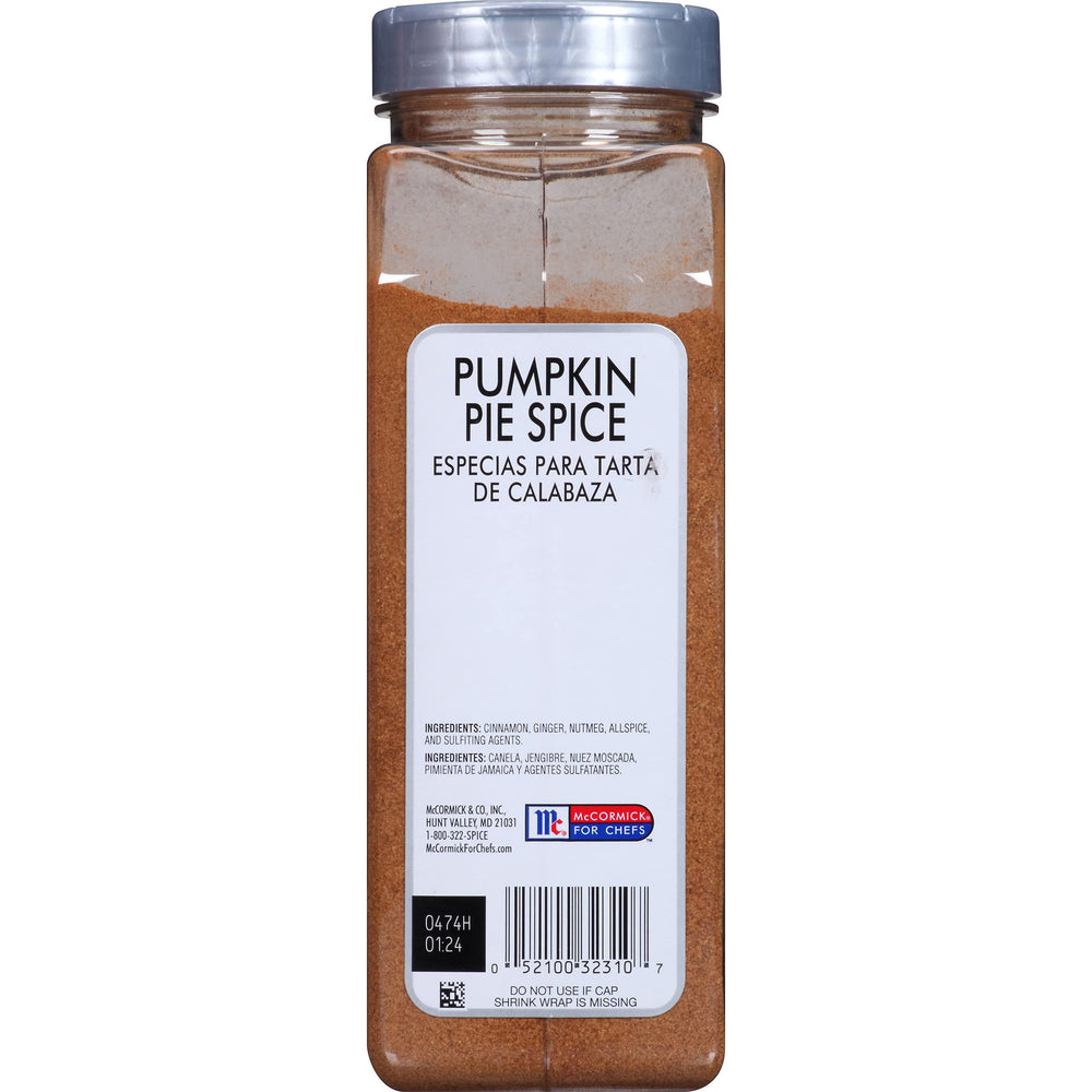 Spoon scooping McCormick Culinary Pumpkin Pie Spice over oatmeal for warmth