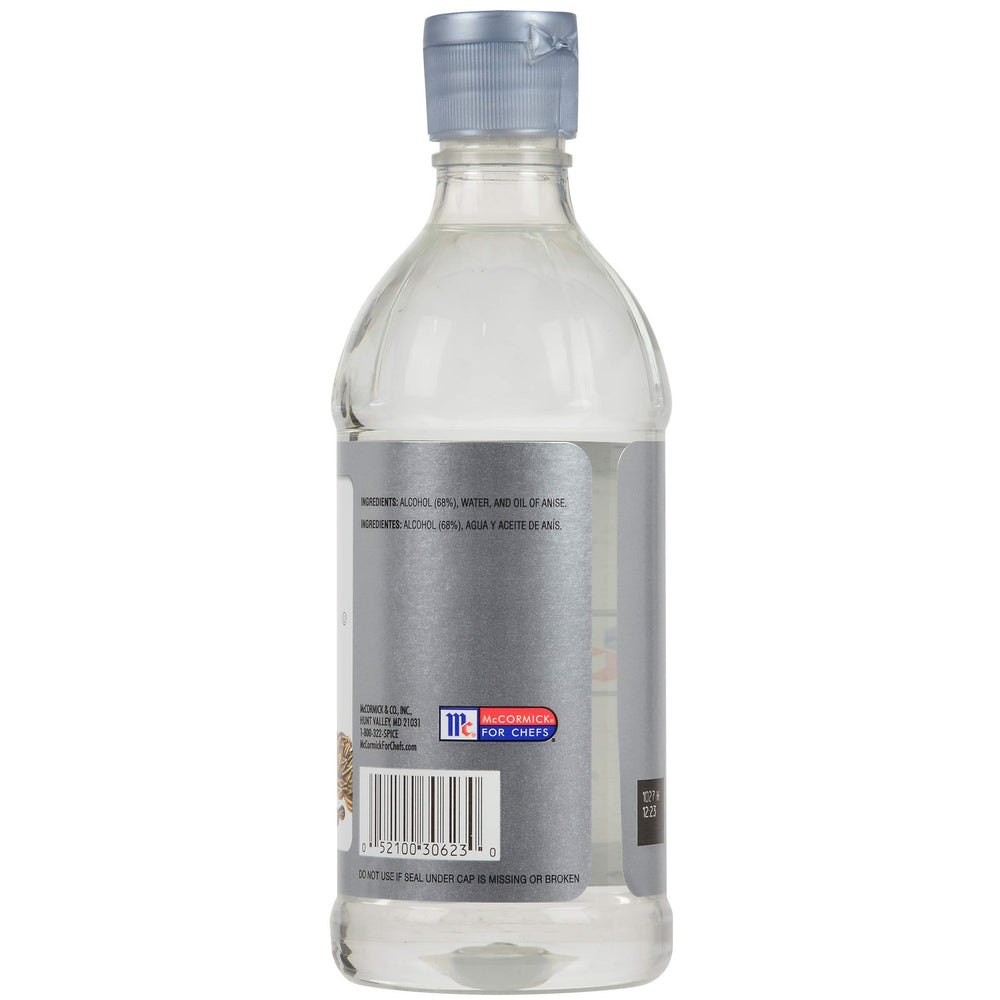 McCormick Culinary Pure Anise Extract closeup on premium anise oil quality