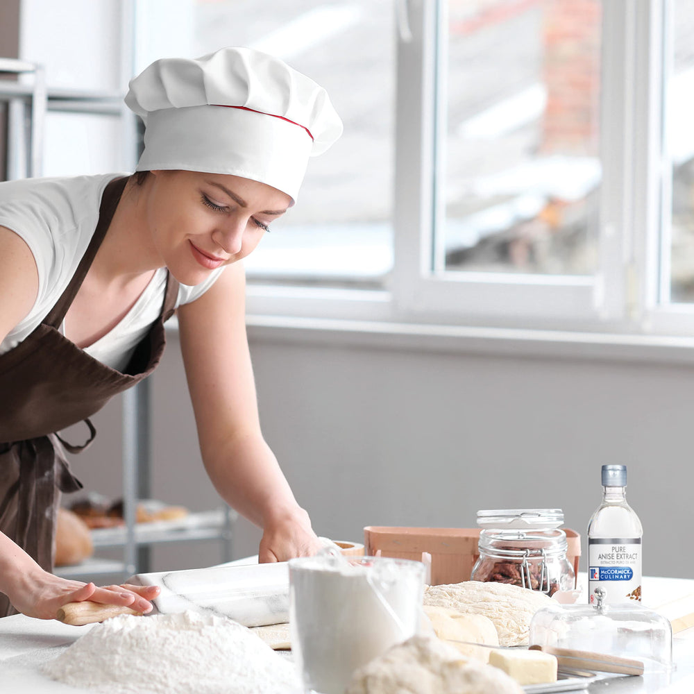 McCormick Culinary Pure Anise Extract label conveys quality and trust