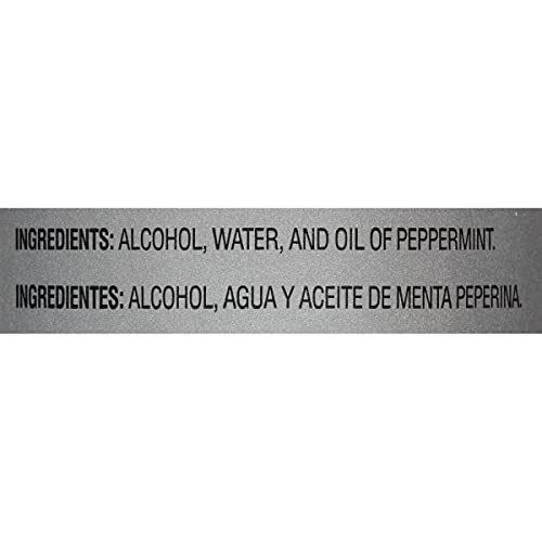 Professional kitchen use: large bottle supports high-volume peppermint flavoring.