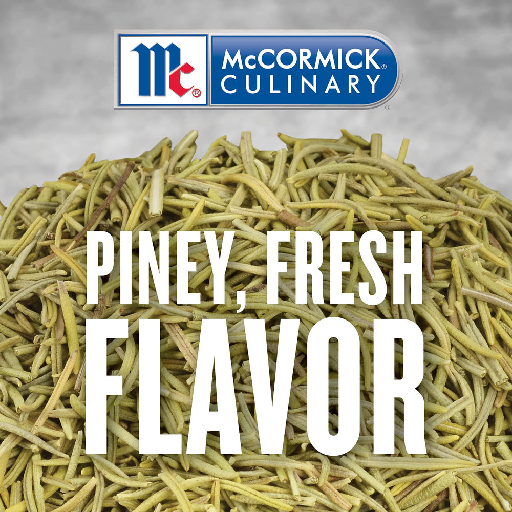 McCormick Culinary Rosemary Leaves in meat marinade context enhances pork and beef flavor.