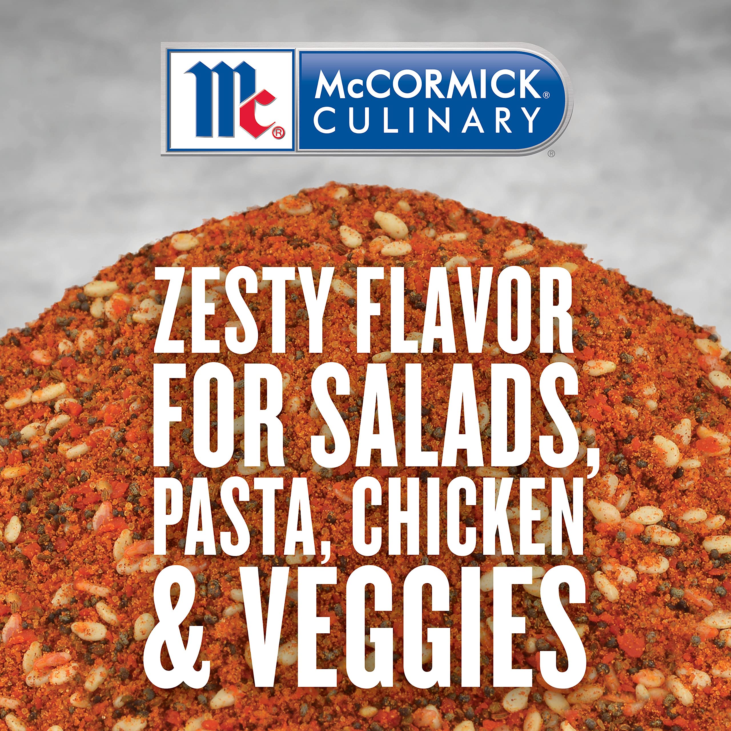 Salad Supreme on vegetables to enhance color and taste