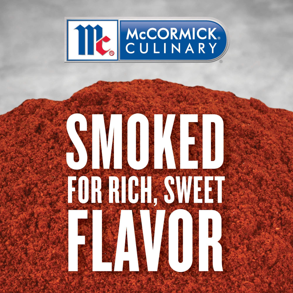 Chicken dish featuring McCormick Culinary Smoked Paprika for enhanced flavor