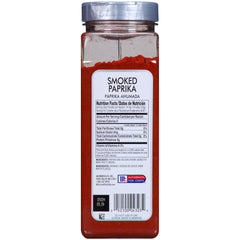 McCormick Culinary Smoked Paprika pour-dispense demonstrates convenient shaker and spoon use