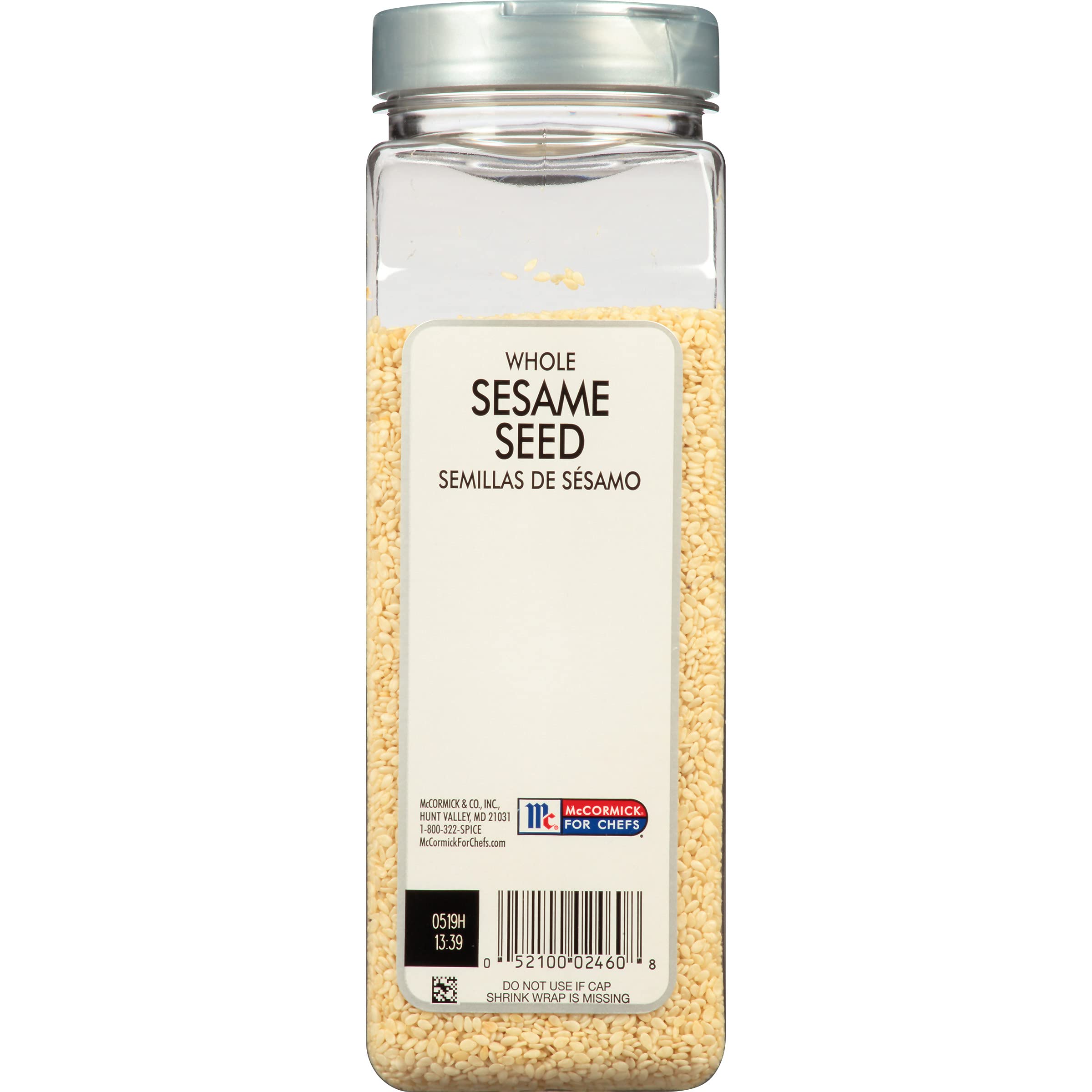 McCormick Culinary toasted sesame seeds add aroma and crunch to sushi and stir-fries