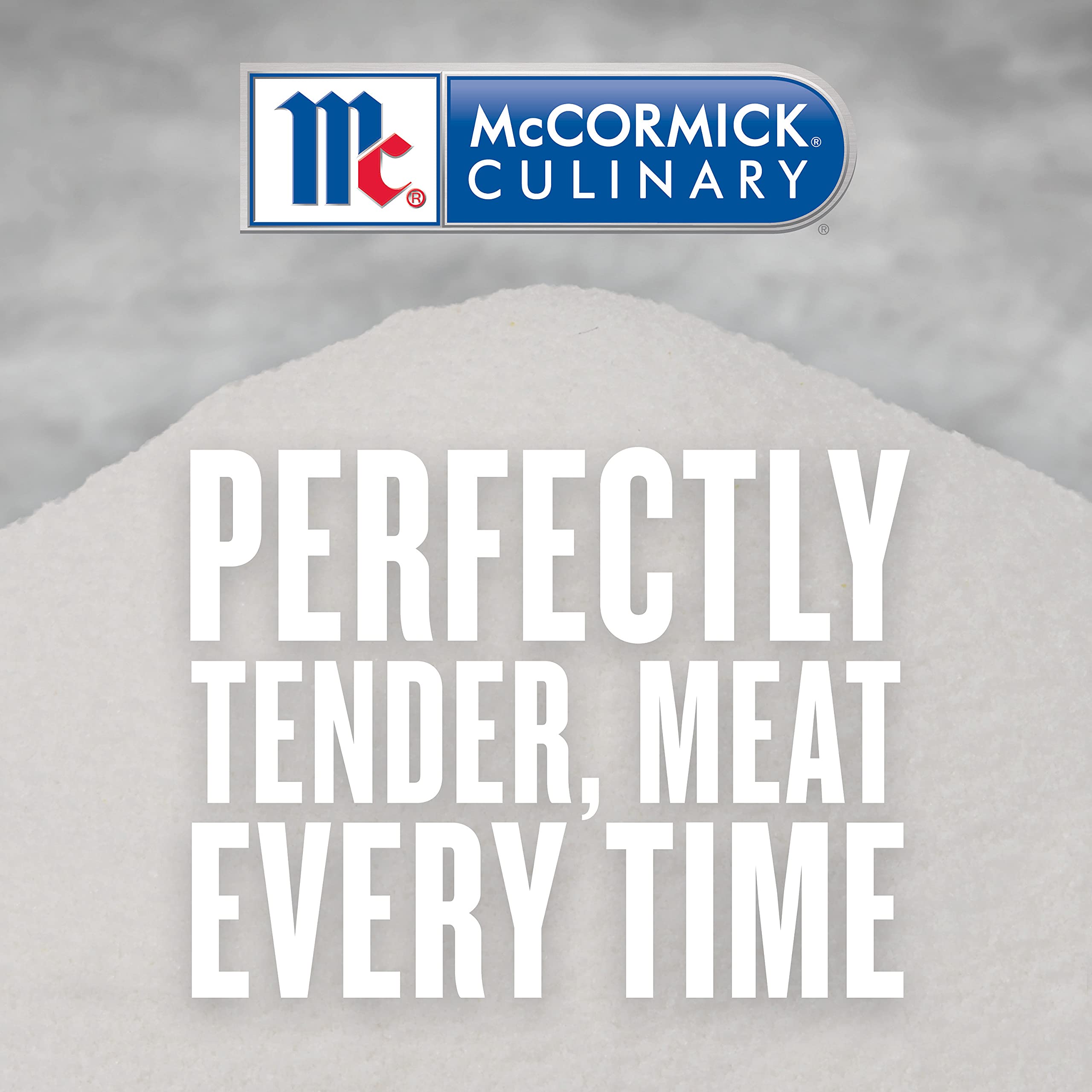 McCormick Culinary Tenderizer on pork chop for quick flavor boost
