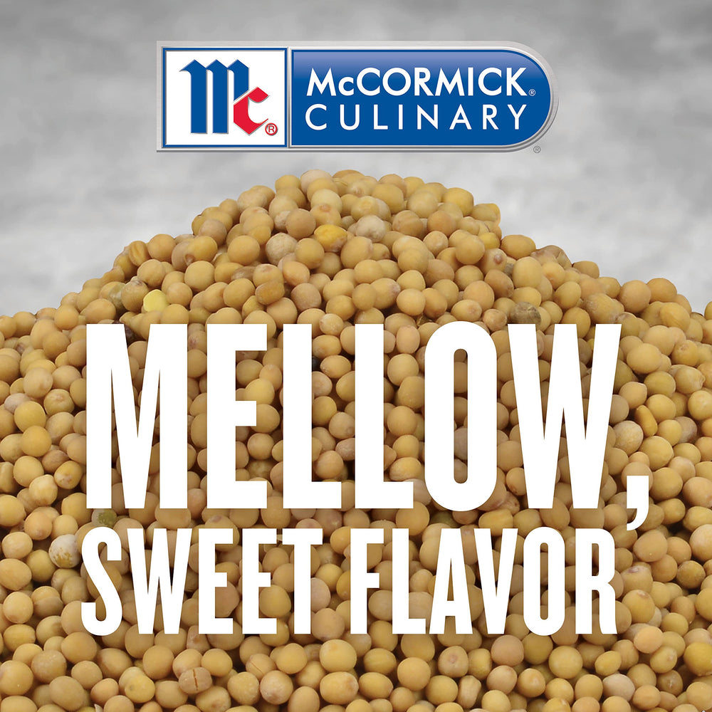 McCormick Culinary yellow mustard seed pickling use for tangy preserves