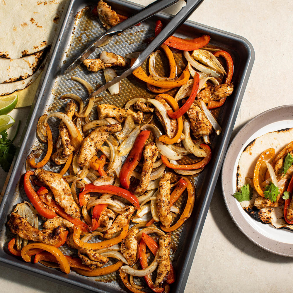 McCormick fajita seasoning mix in resealable bag demonstrates easy storage and freshness