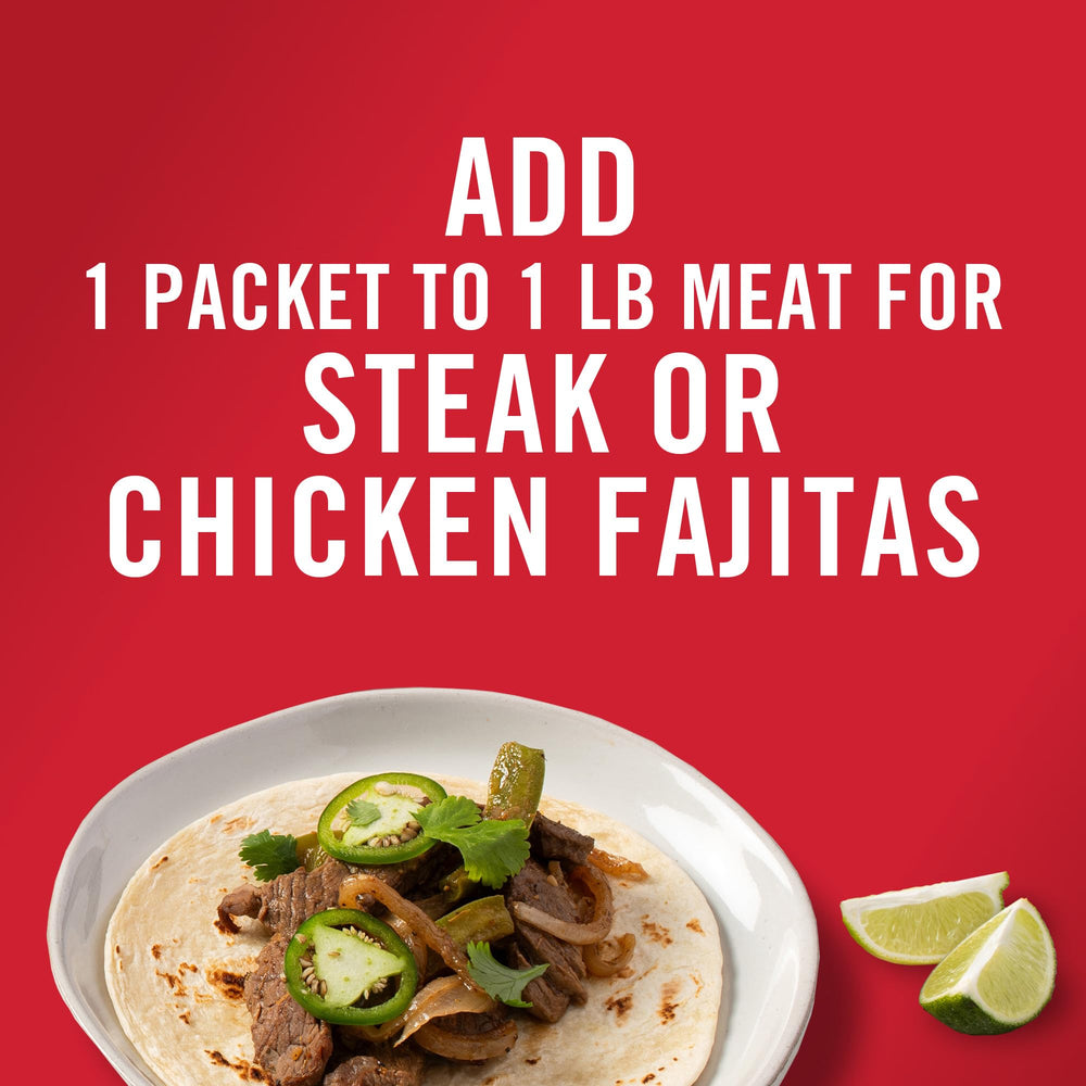 McCormick fajita tortillas warm, perfect for wrapping sizzling fillings