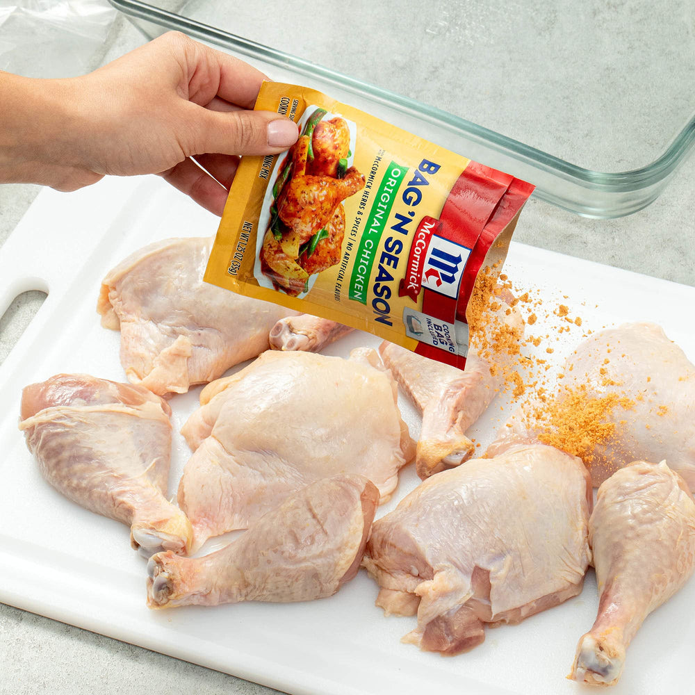 McCormick Bag 'n Season speeds weeknight dinners in about an hour