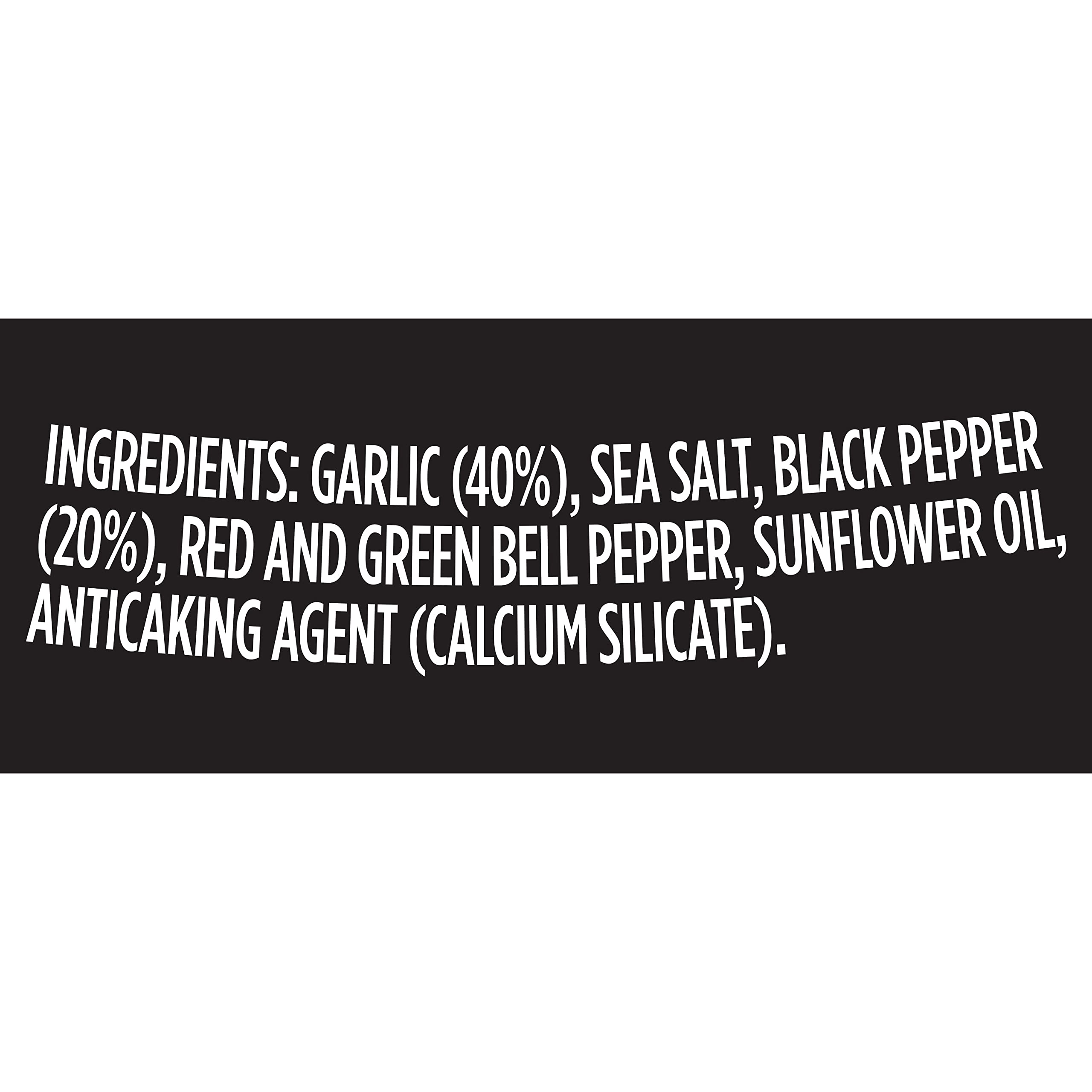 McCormick Garlic Pepper Grinder cap removal shows non refillable design