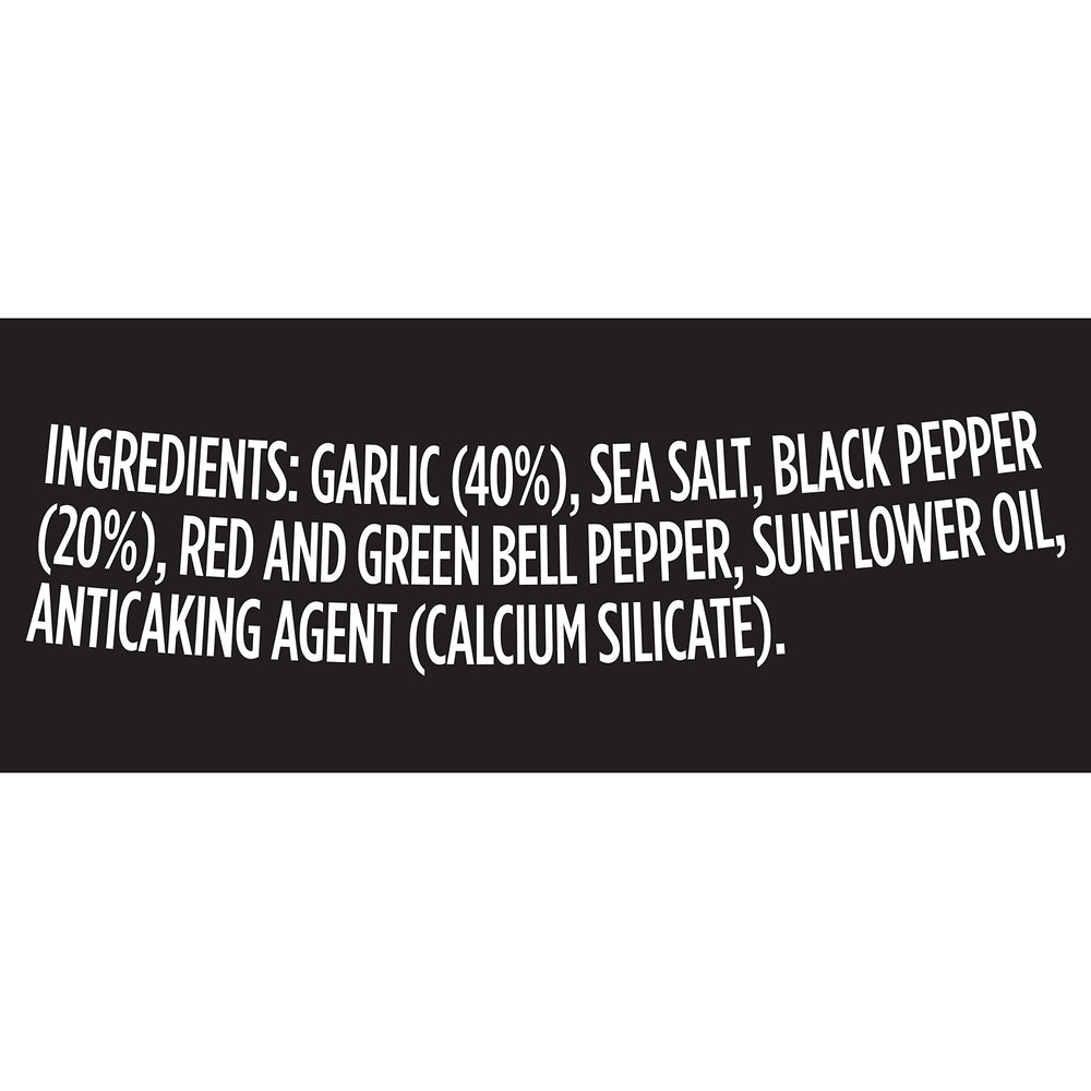 McCormick Garlic Pepper Grinder cap removal shows non refillable design
