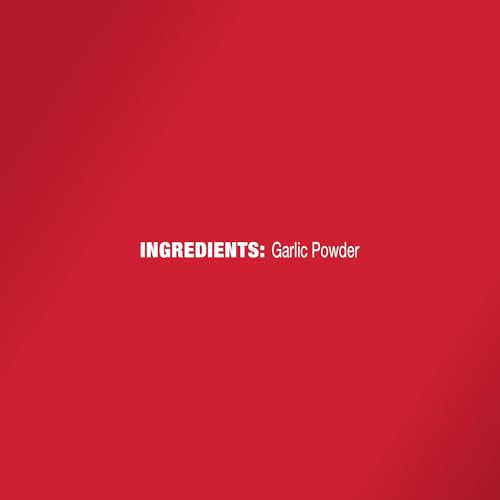 McCormick Garlic Powder measuring spoon ensures consistent seasoning every time.