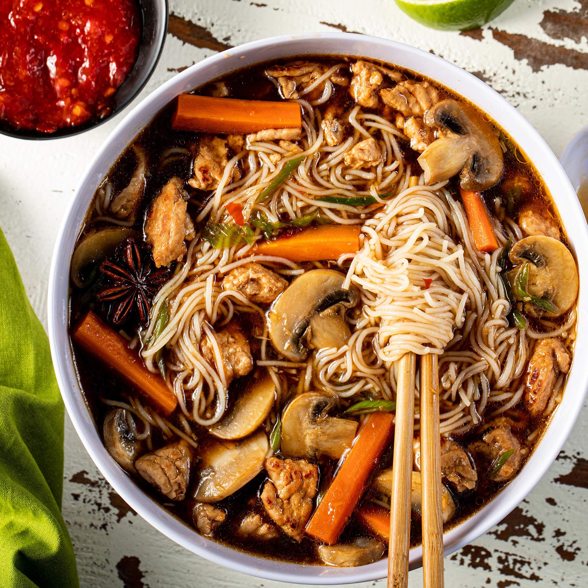 McCormick Gourmet Five Spice roast delivering warm, aromatic meat flavor.