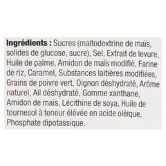 McCormick Gourmet green peppercorn sauce mix packaging highlights imported from Canada.