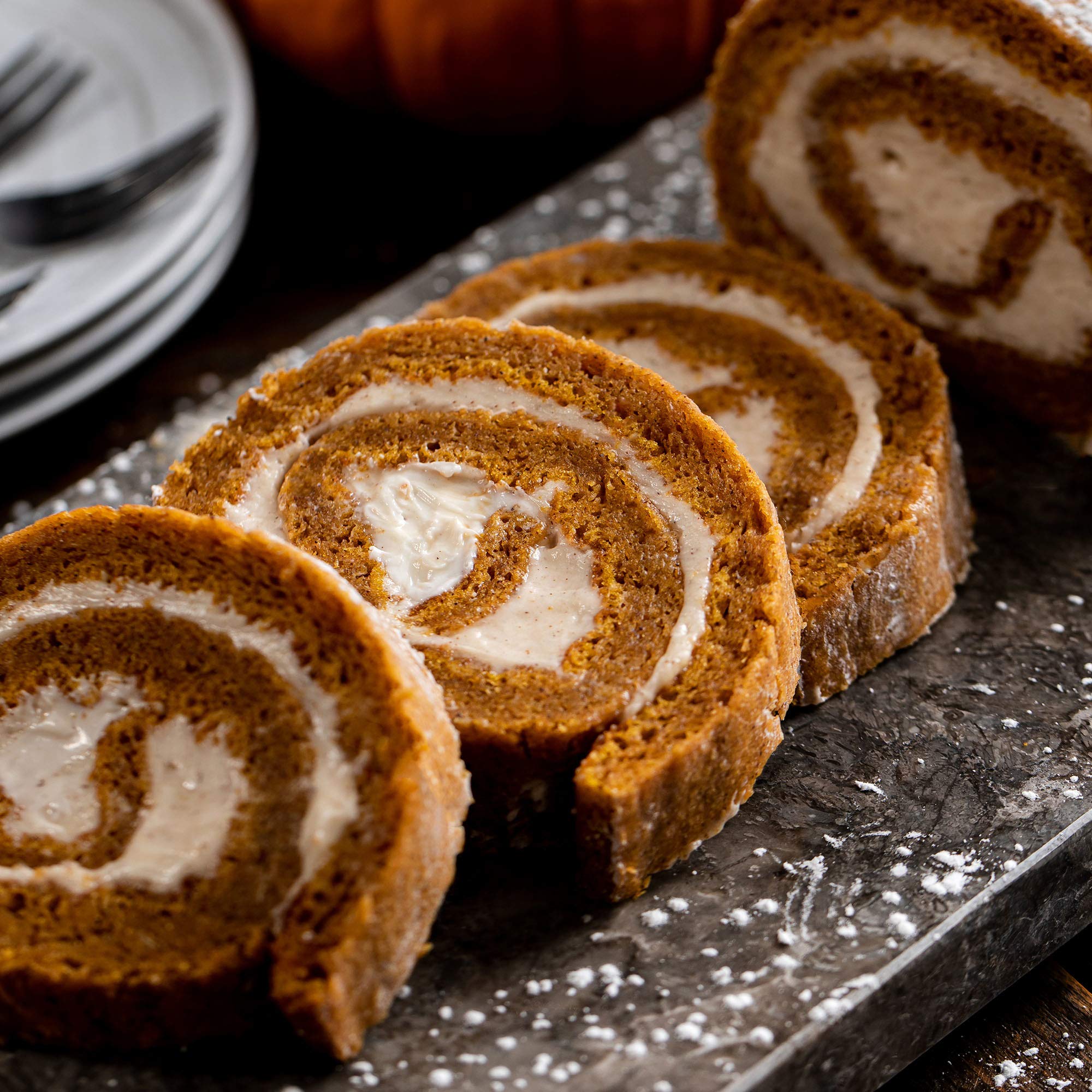 Latte with cinnamon swirl using McCormick Gourmet.