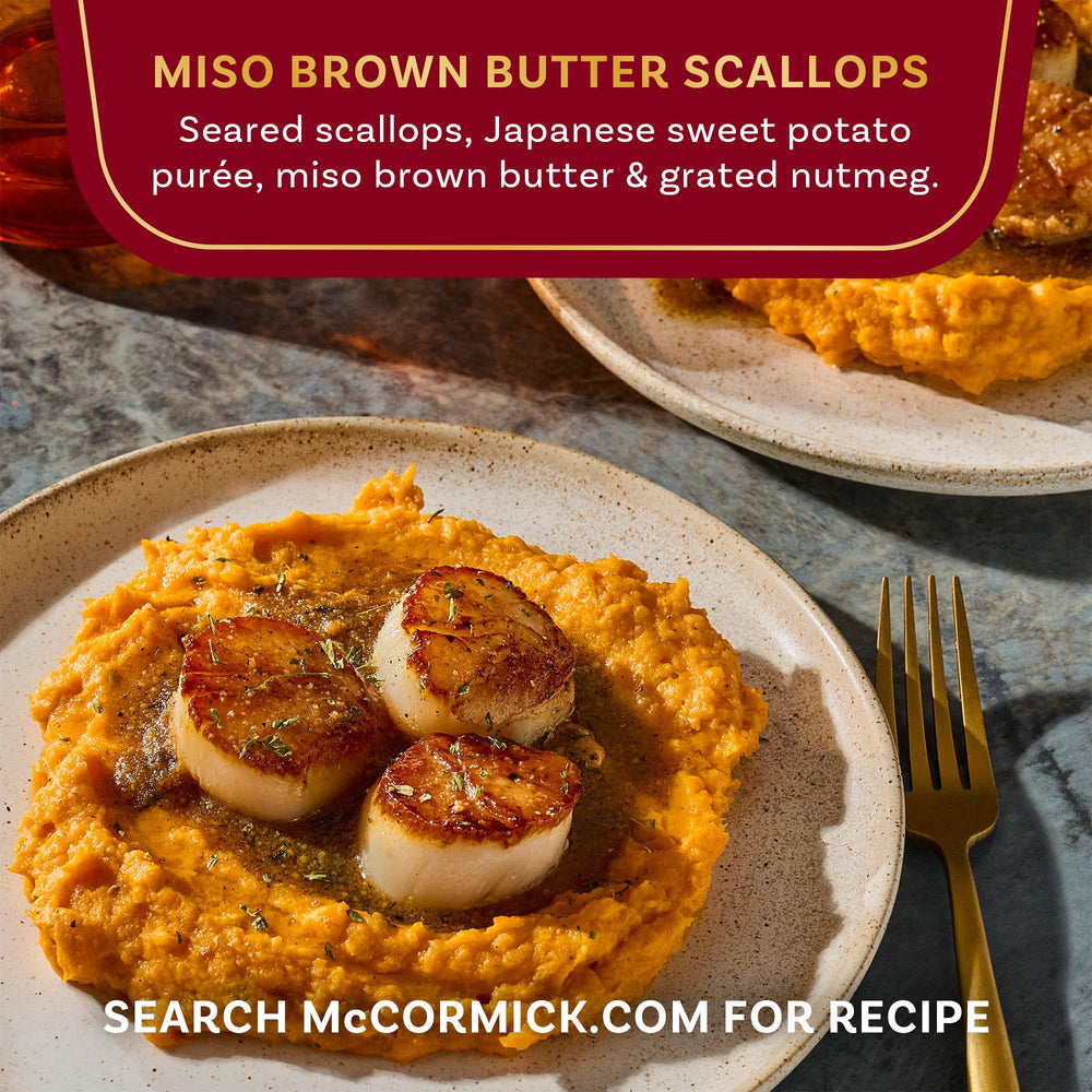 McCormick Gourmet Nutmeg in gingerbread and pumpkin pie