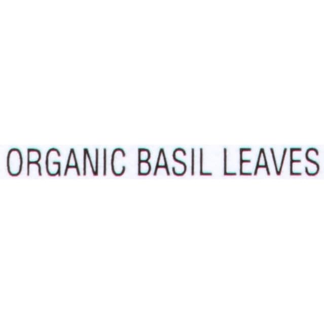 McCormick Gourmet Organic Basil Leaves add vibrant herb flavor to salads.