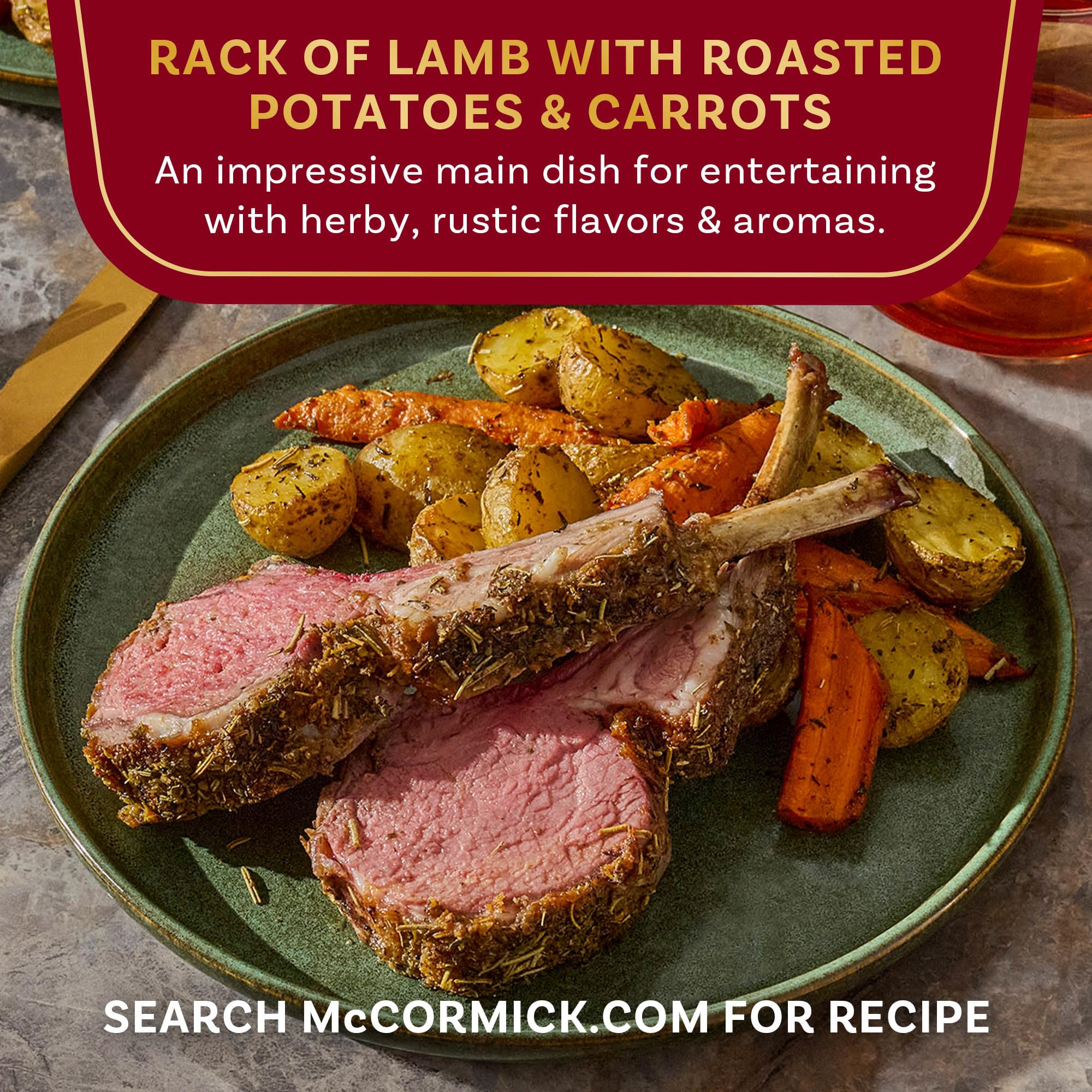 McCormick Gourmet Organic Crushed Rosemary in pound cake preparation