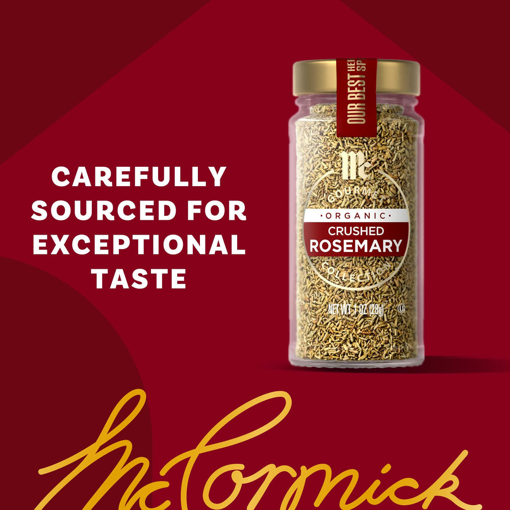 McCormick Gourmet Organic Crushed Rosemary in shortbread cookies aroma