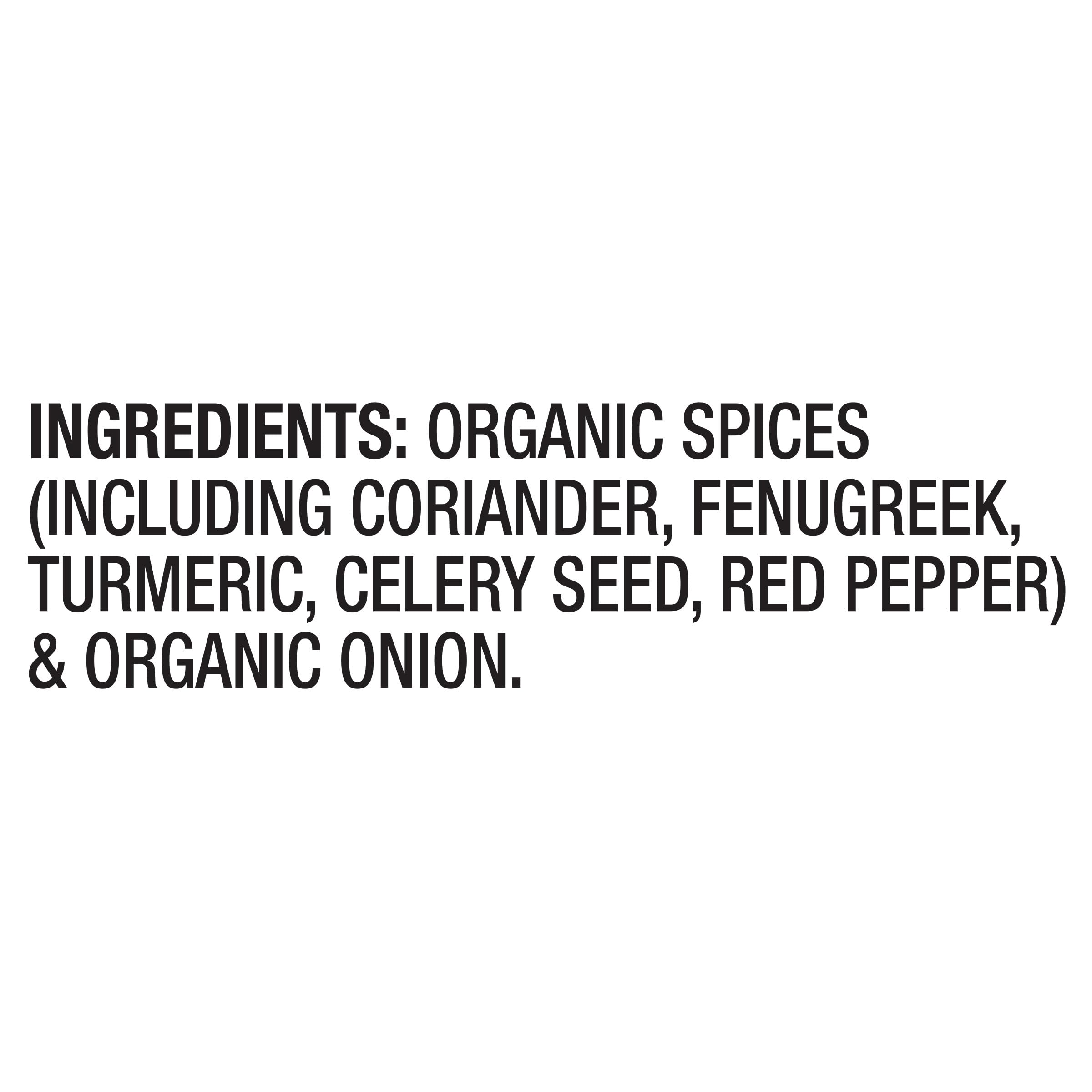 McCormick Gourmet Organic Curry Powder on a spice rack for easy pantry access.