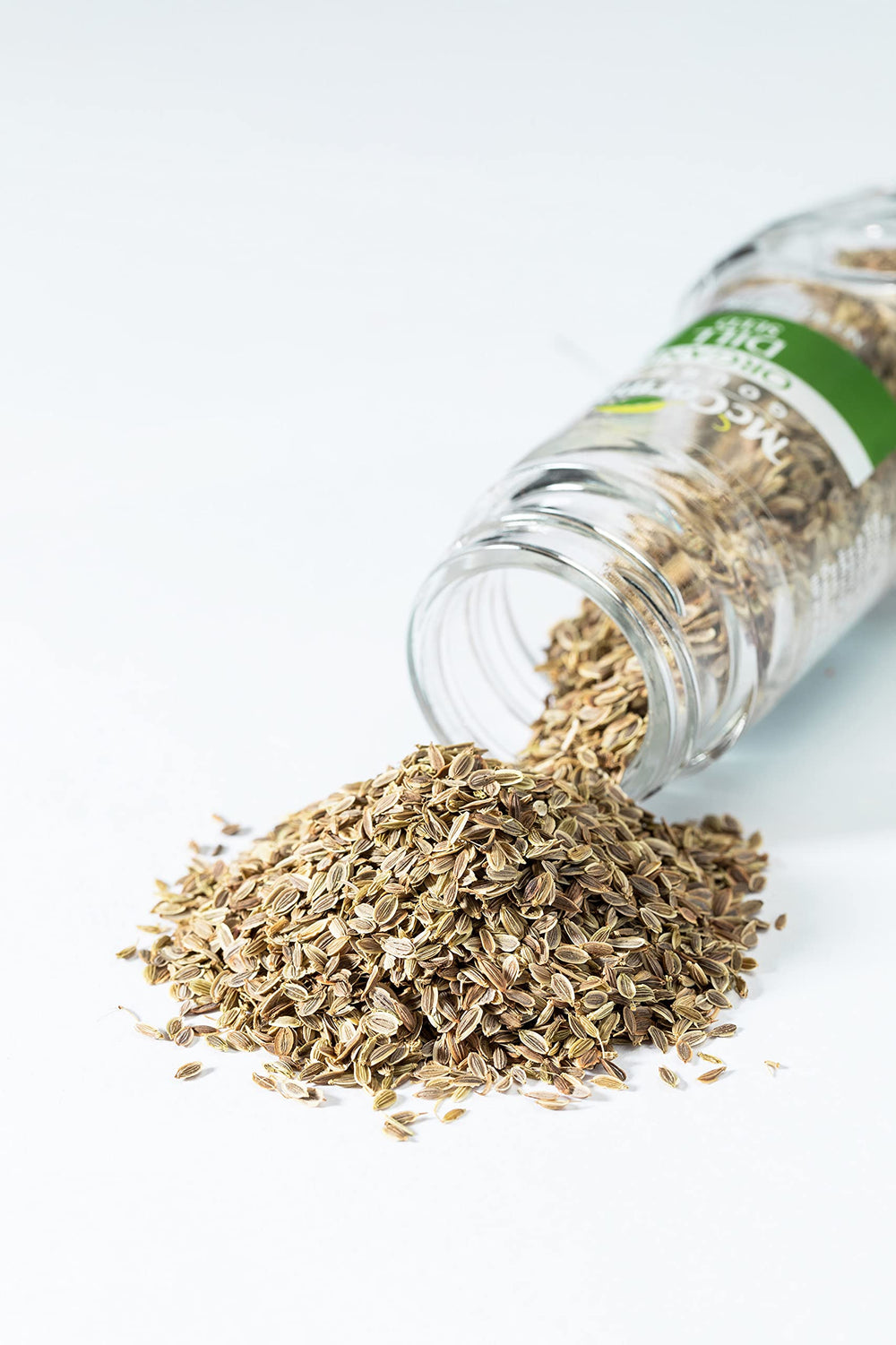McCormick Gourmet Organic Dill Seed dry-toasted to release aroma in dals