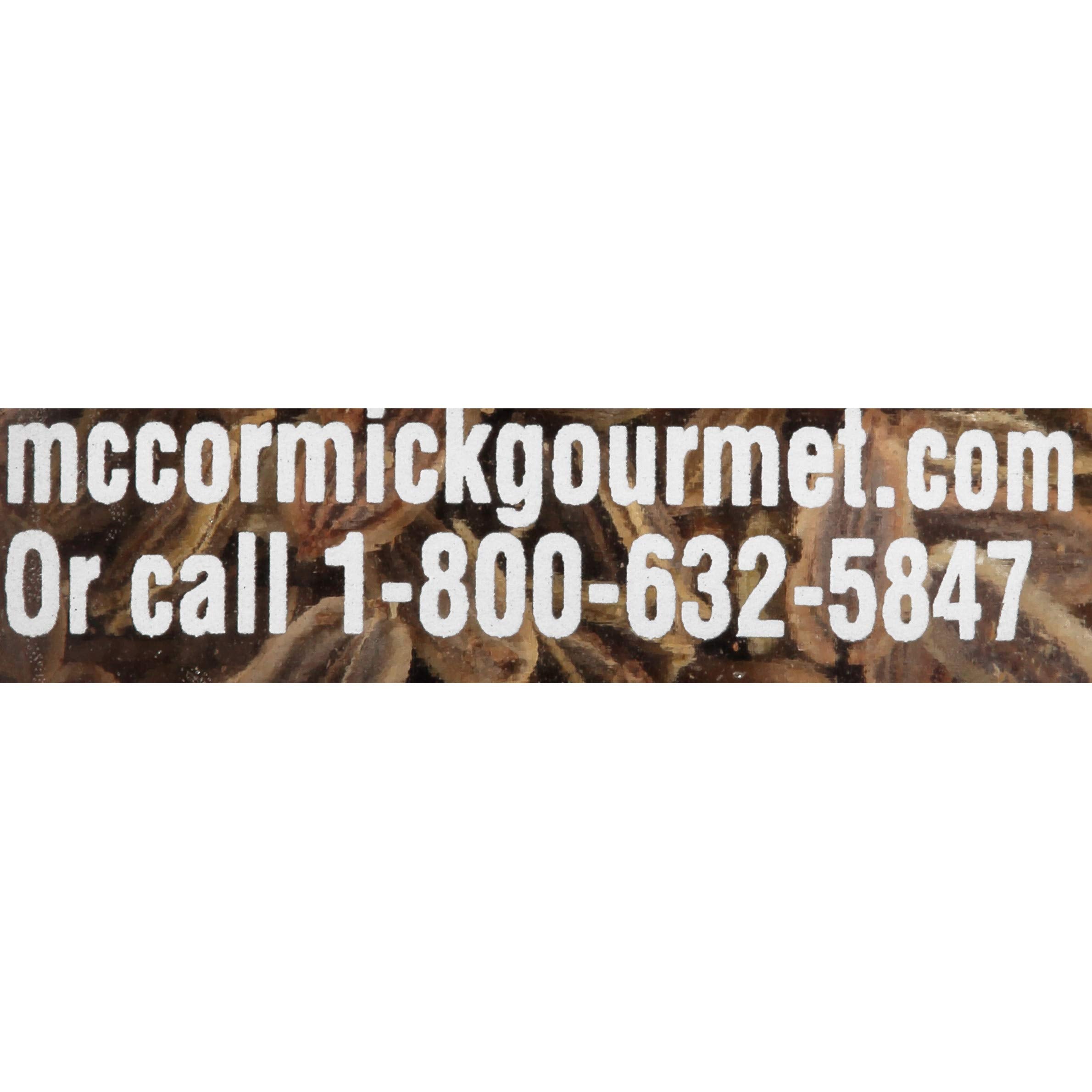 McCormick Gourmet Organic Dill Seed on a spice shelf, versatile pantry staple