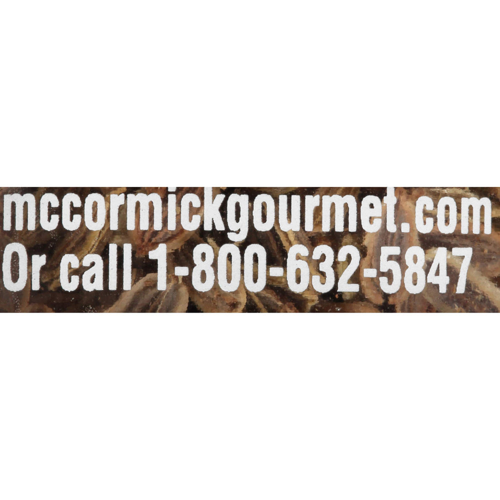McCormick Gourmet Organic Dill Seed on a spice shelf, versatile pantry staple