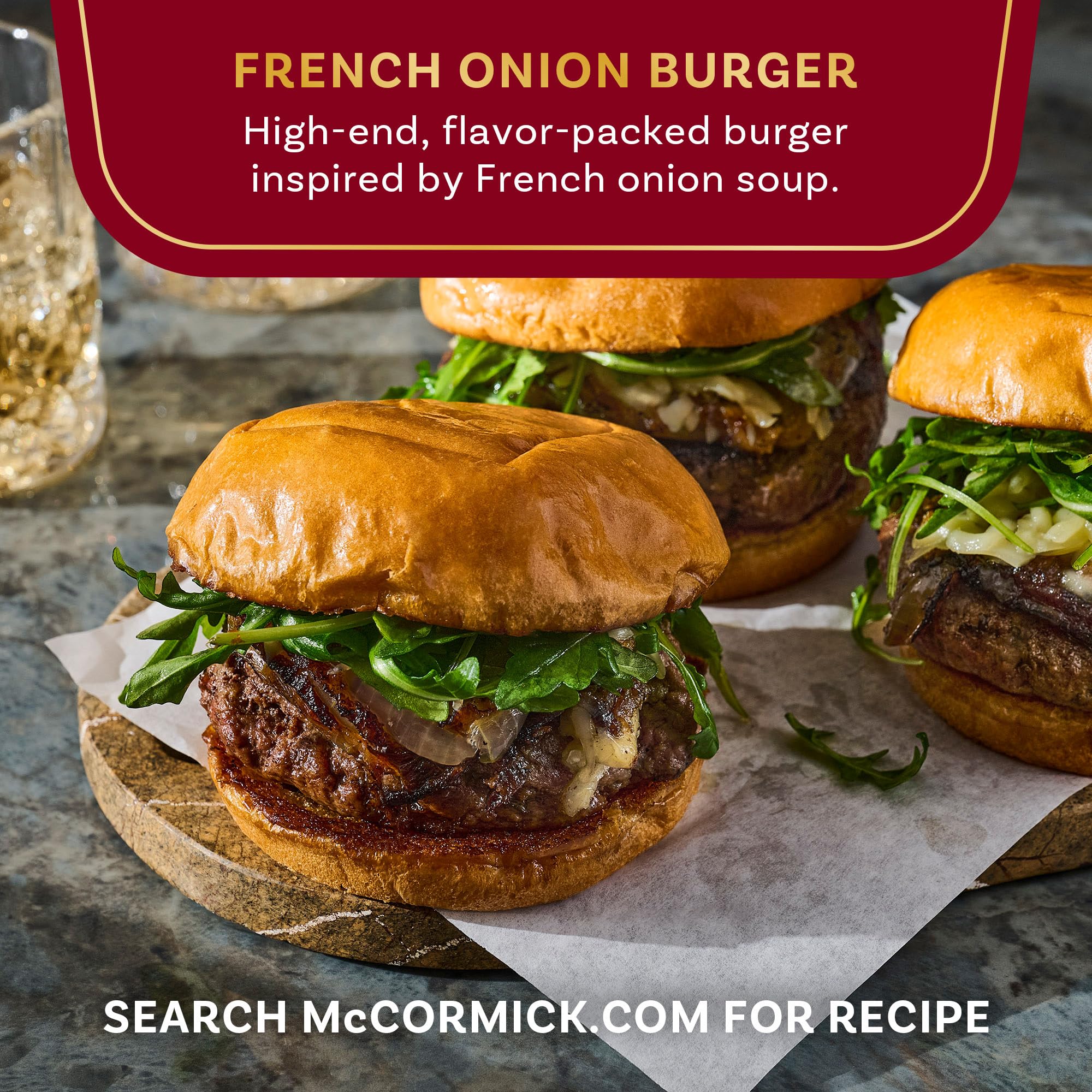 McCormick Gourmet Organic Ground Thyme enriching bean soups and braised meat dishes.