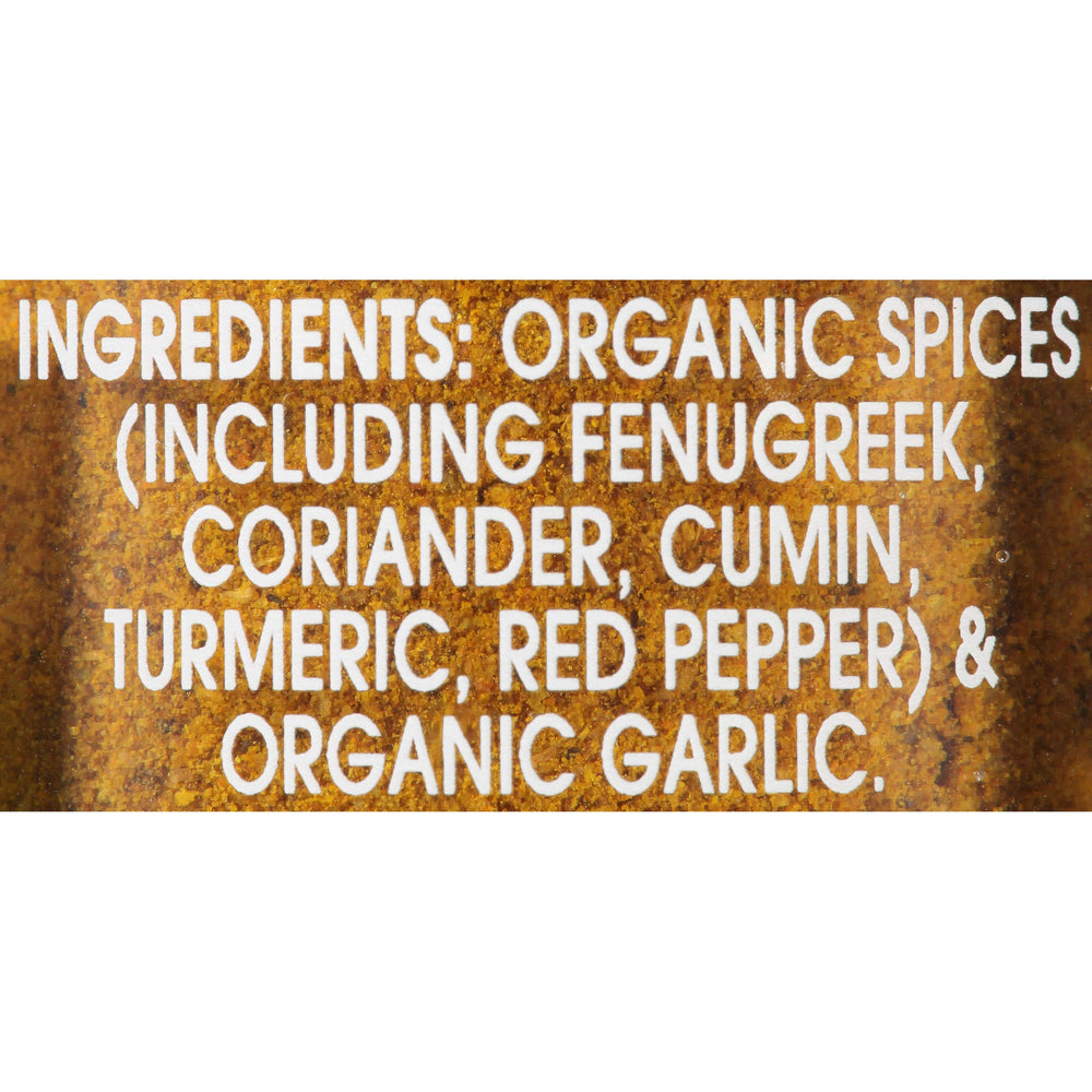 McCormick Gourmet Organic Hot Madras curry powder spice blend jar highlights authentic spices