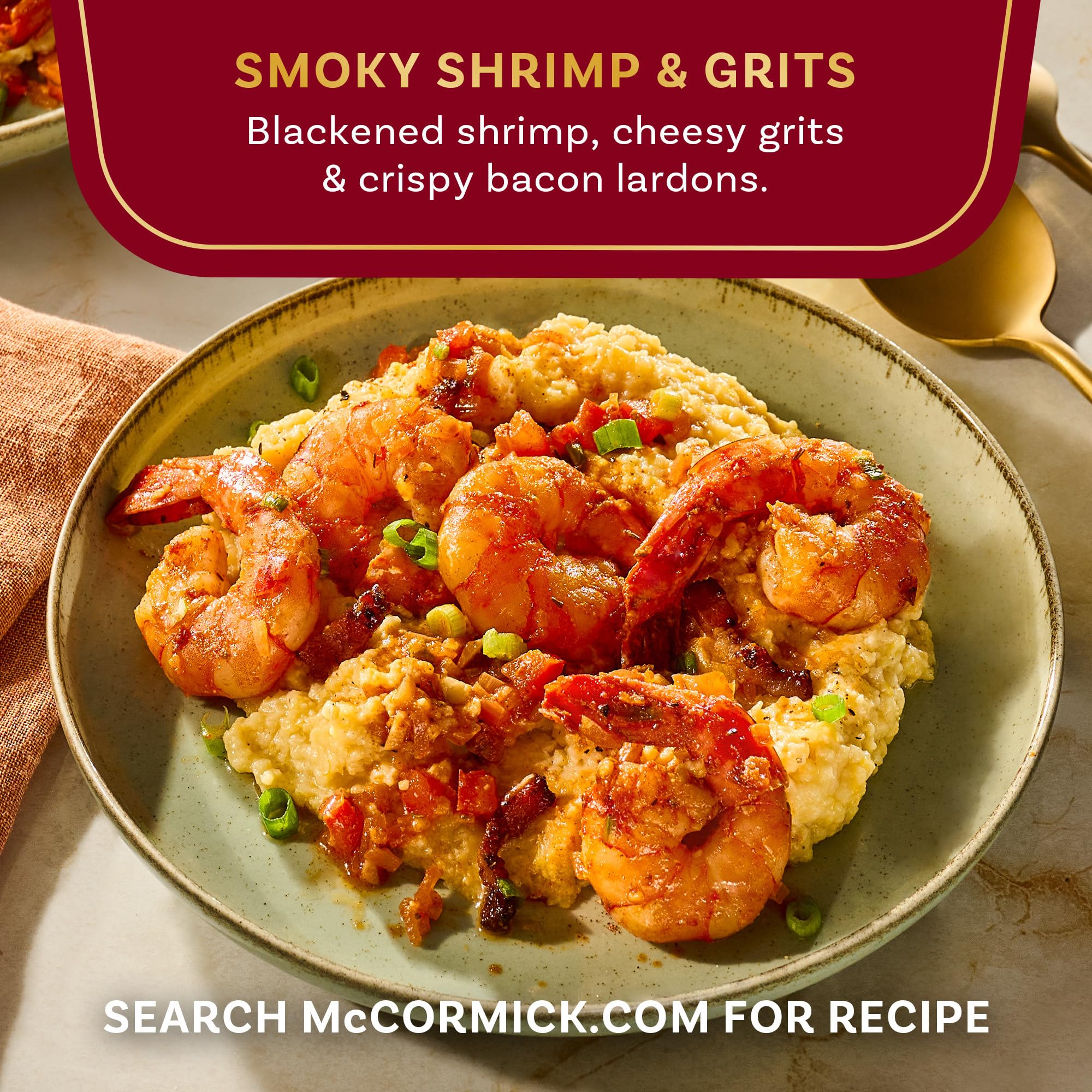 Macaroni and cheese with McCormick Gourmet Organic Smoked Paprika touch