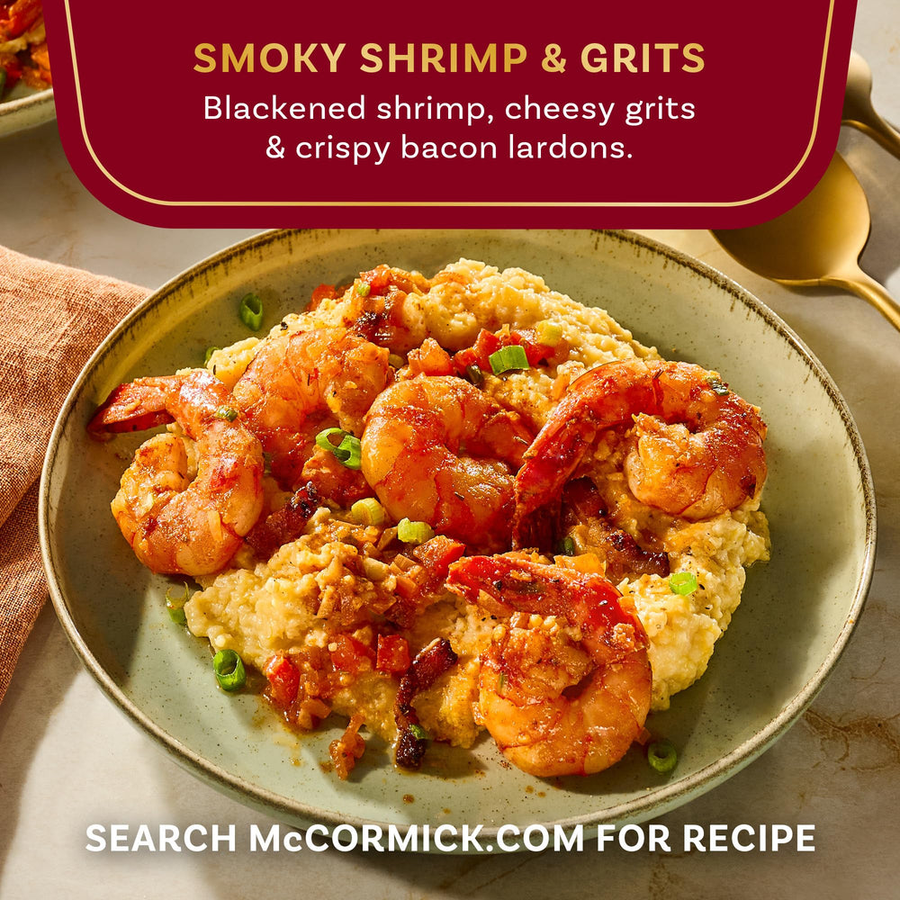 Macaroni and cheese with McCormick Gourmet Organic Smoked Paprika touch
