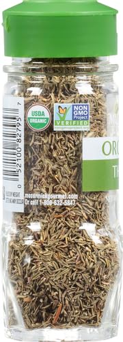 McCormick Gourmet Organic Thyme in a sunny kitchen scene