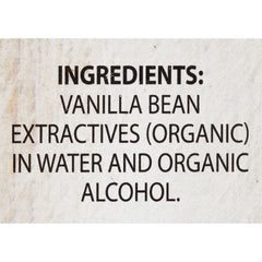 McCormick Gourmet Organic Vanilla Extract pour highlights caramelized notes for desserts