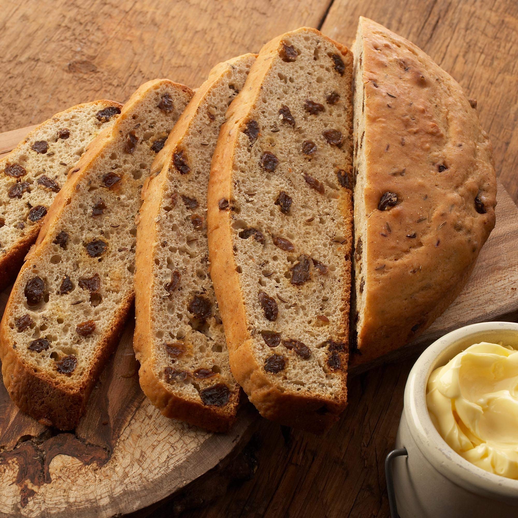 Gourmet rye bread with caraway evokes authentic European baking flavor.