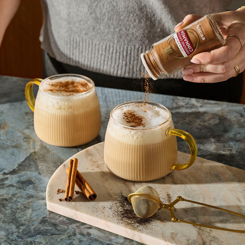McCormick Gourmet Saigon Cinnamon dessert dust adds spice