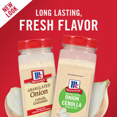 Base for dry rubs using McCormick Granulated Onion