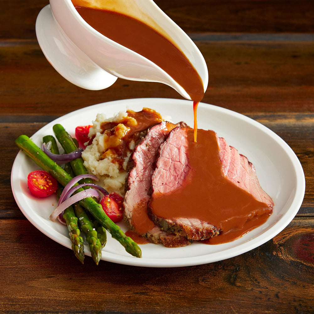 Gravy mix used as a quick base for stews and pot pies.