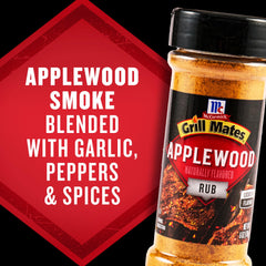 Chicken thighs with McCormick Applewood Rub for juicy grilling