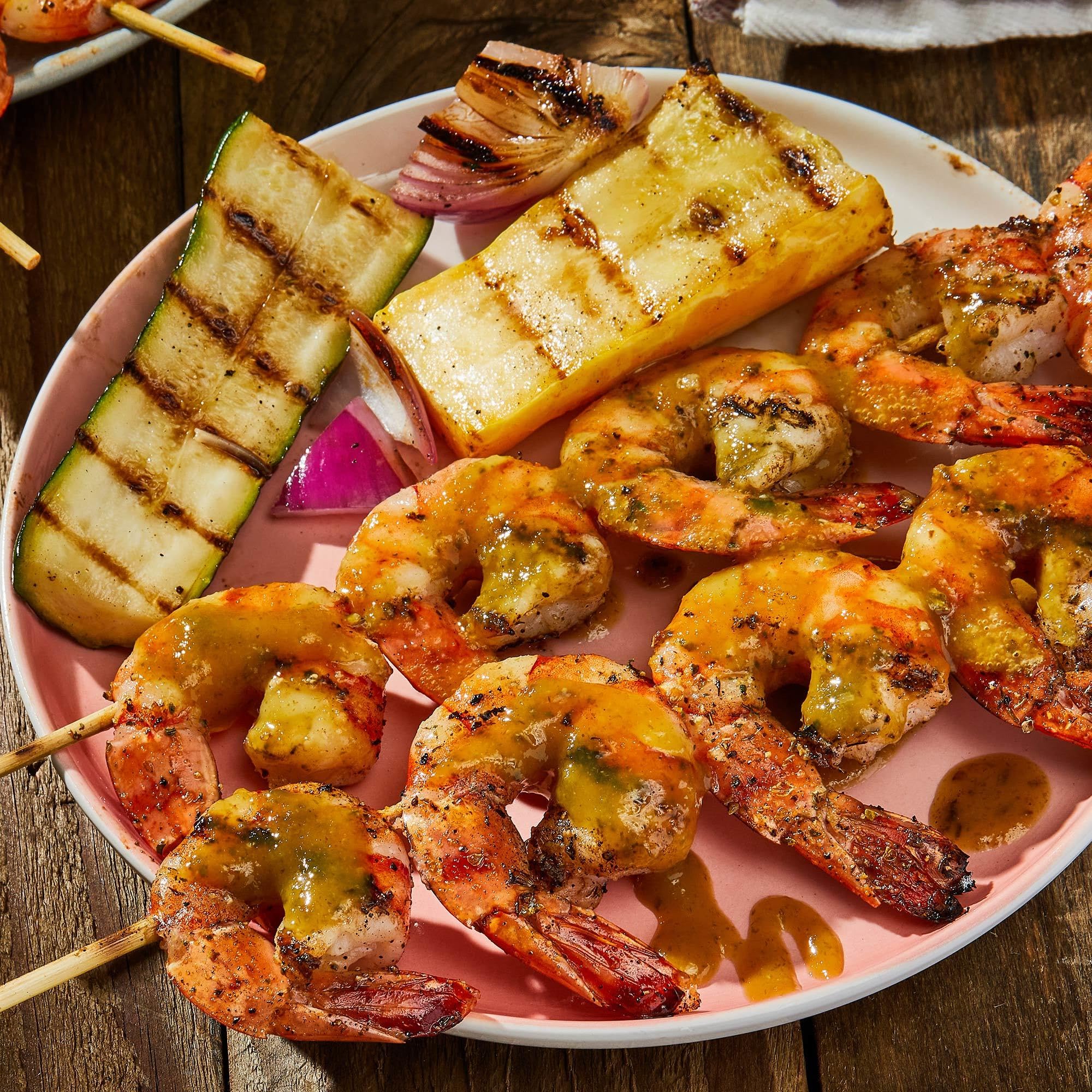 Family table highlights Baja Citrus Marinade flavor in grilled dishes