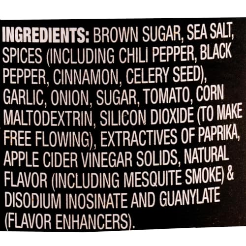McCormick Grill Mates Barbecue Rub texture close-up shows coarse grains