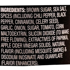 McCormick Grill Mates Barbecue Rub texture close-up shows coarse grains