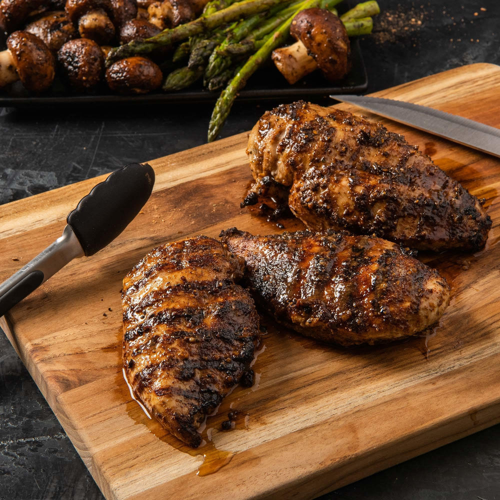 McCormick Grill Mates Black Garlic Parmesan 3-In-1 Seasoning Mix as pork rub