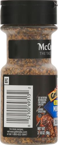 Seasoning being dusted over meat suggests even coverage for tastier results.