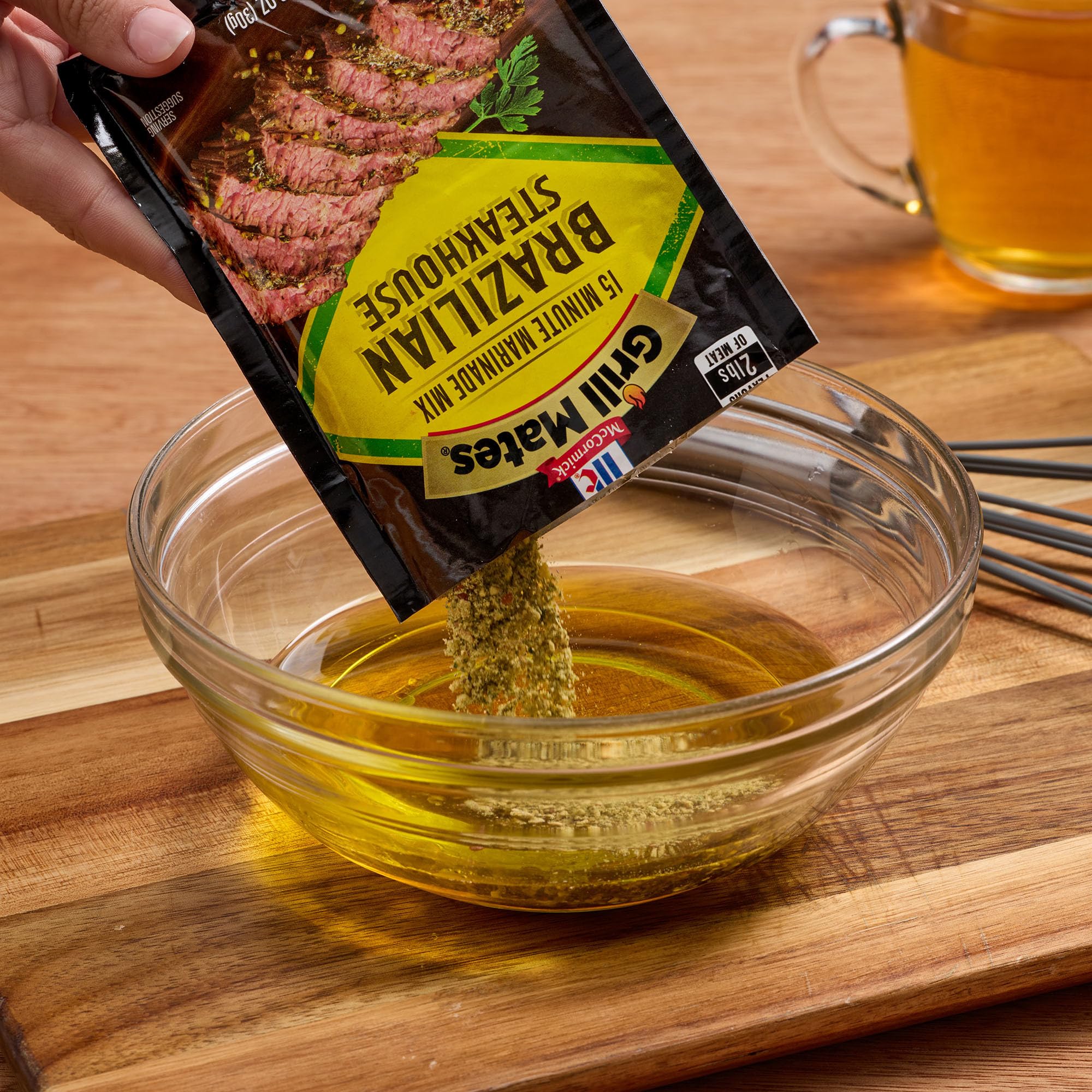 Close-up of McCormick Grill Mates Brazilian Steakhouse blend texture and particles