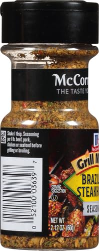 Pork on the grill dusted with McCormick Grill Mates Brazilian Steakhouse
