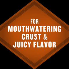 McCormick Grill Mates Brown Sugar Bourbon on chicken for juicy crust.
