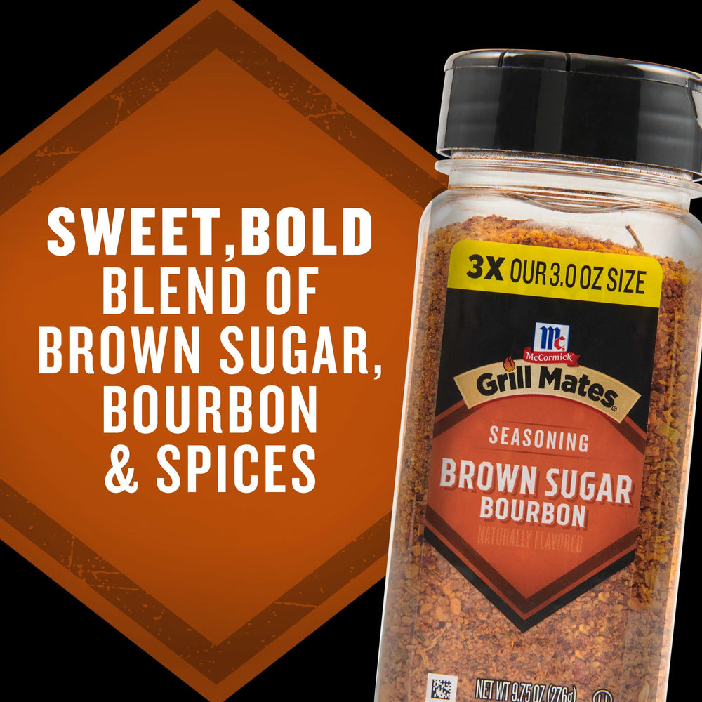 Brown Sugar Bourbon on chicken for savory glaze