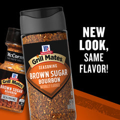 McCormick Grill Mates Brown Sugar Bourbon provides a balanced glaze on salmon
